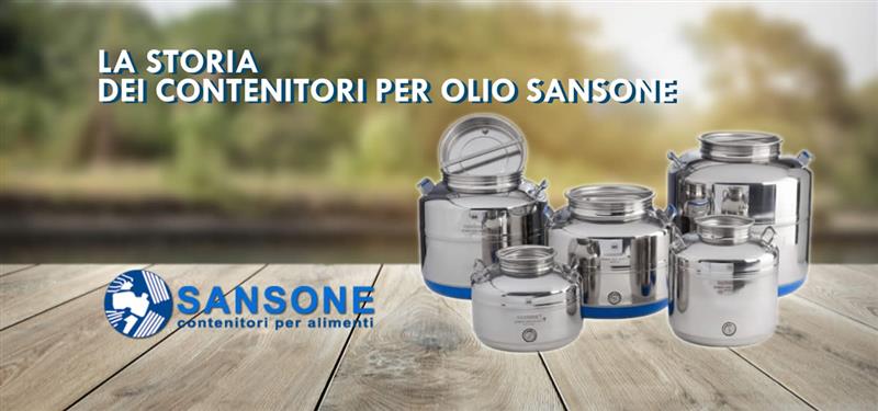 La storia dei contenitori per olio Sansone