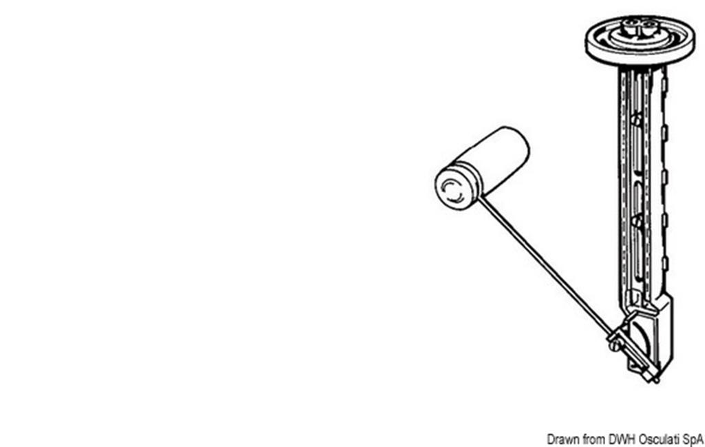 Galleggiante A Leva Osculati Per Carburante - Regolazione 150-605 Mm - Foto 6