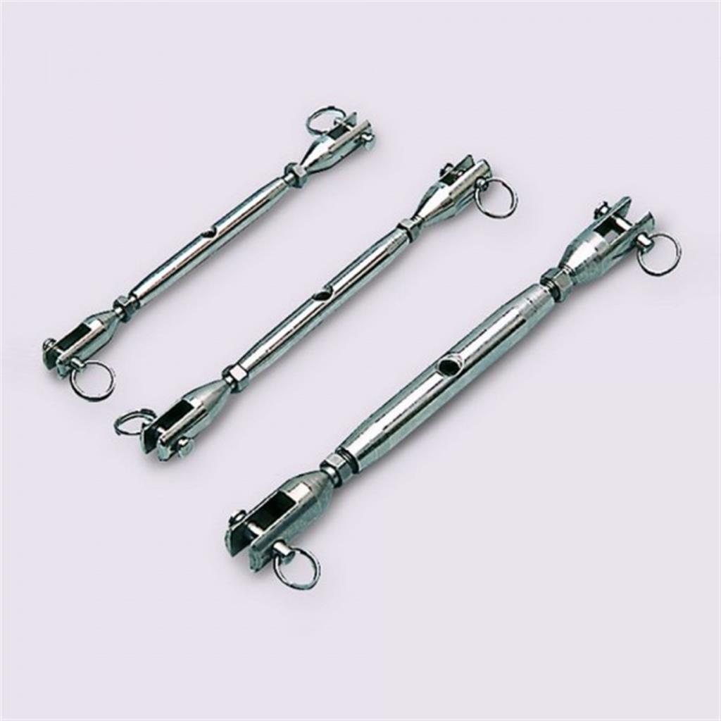 Tenditori Occhio A Occhio In Acciaio Inossidabile 304, M8, Confezione Da 6 Pezzi Per Tende Da Sole E Fissaggi
