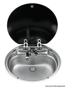Lavello tondo SMEV diametro 142 mm [Osculati]