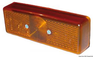 Fanale d'ingombro catadiottro arancio