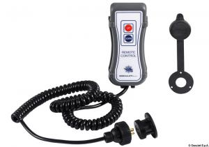 Pulsantiera a mano per azionare i salpa ancore elettrici