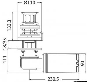 Verricello ITALWINCH Smart R1 500W