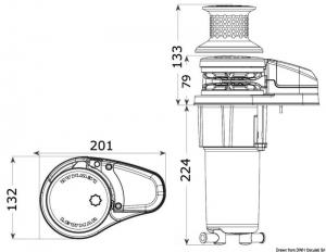 VX1L 12V 800W 6/7mm senza campana