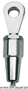 Terminale inox occhio Ø 5 mm
