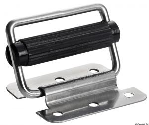 Fibbia inox 40 mm aperta