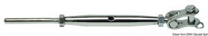 Tenditori inox 12 mm forcella snodata