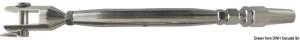 Tenditore con terminale a doppio cono 5 mm