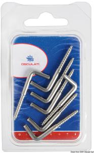 Rampini inox vite 40 x 3,5 mm (blister 7 pz)