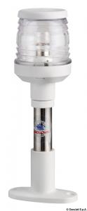 Asta con fanale bianco 20 cm