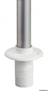 Asta 100 cm fanale 225° bianco