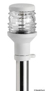Asta 60 cm abbattibile fonda 360° fanale bianco