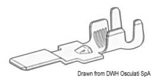 Faston maschio per cavi 8/10 mm²