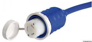 Spina + cavo 15 m blu 50 A