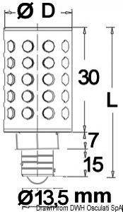 Lampadina a LED SMD zoccolo E14