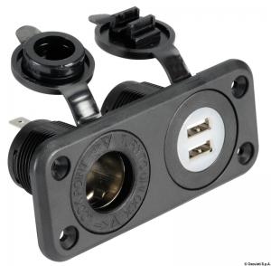 Presa accendisigari + doppia USB