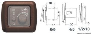 Cornice singola marrone