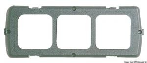 Supporto triplo grigio