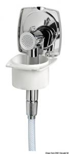 Box doccia New Edge cromato tubo PVC 4 m