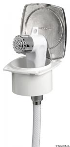 Doccetta Boris Inox tubo PVC 4 m