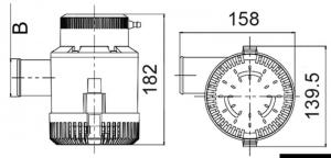 Pompa di sentina ad immersione G3500 12 V
