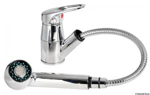 Combinato rubinetto miscelatore Olivia mono comando + doccia estraibile