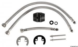 Combinato rubinetto miscelatore Olivia mono comando + doccia estraibile