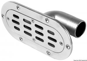 Scarico da pozzetto ovale