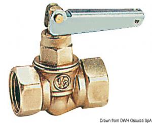Rubinetto carburante ottone 3/8