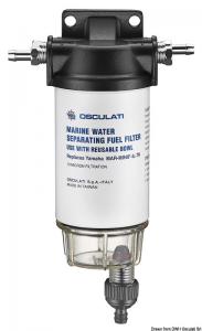 Filtro benzina con separatore 200-406 l/h