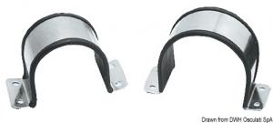 Cavallotti inox gommati 70/75