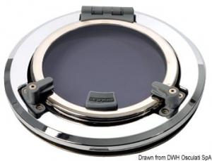 Oblò tondo inox Lewmar Ø 300 mm