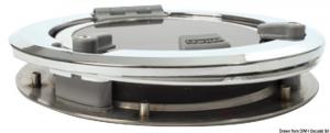 Oblò tondo inox Lewmar Ø 300 mm