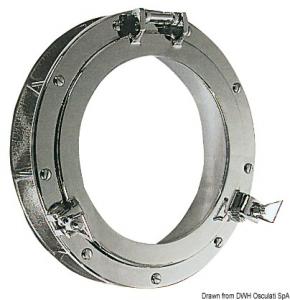 Oblò tondo ottone cromato 480 mm