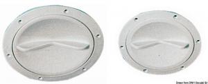 Tappo ispezione bianco 127 mm apertura facilitata