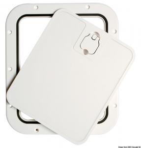Portello estraibile bianco 305 x 355 mm