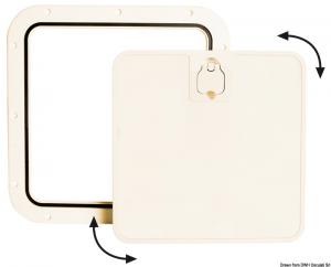 Portello estraibile crema 375 x 375 mm
