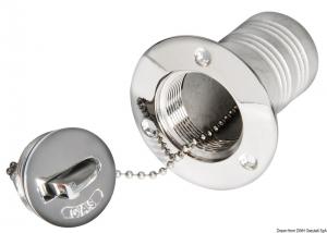Tappo imbarco ottone cromato Diesel 50 mm