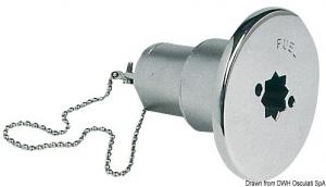 Tappo inox imbarco Waste 38 mm