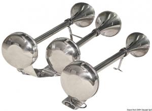 Tromba inox doppia 12 V