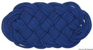 Zerbino nylon 72 x 37 cm blu