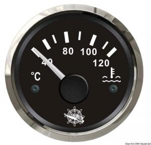 Indicatore temperaura acqua 40/120° nero/lucida