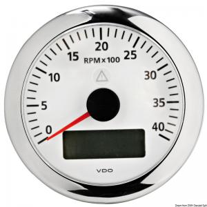 Contagiri 4000 RPM bianco