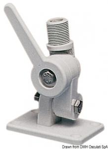 Base a snodo per antenna VHF e GPS