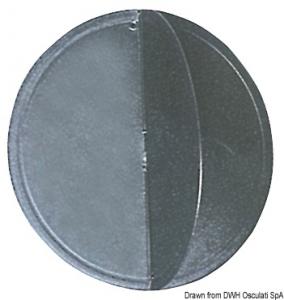 Pallone nero con Ø di mm 300