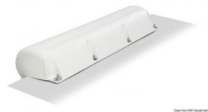 Parabordo in PVC bianco gonfiabile da pontile