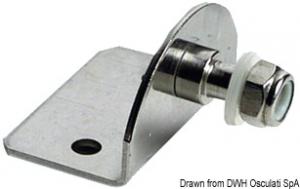 Piastrina 90° compact filetto 8 mm esterno