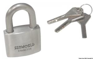 Lucchetto inox arco 40 mm