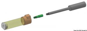 Dispositivo di sicurezza per molle a gas 355 mm