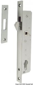 Serratura INOX per porte scorrevoli